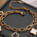 Kleeblatt-Armband